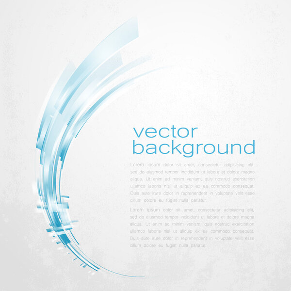 Techno Vector Curves Tapes Abstract Background