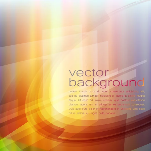 Techno Vector Curvas Cintas Fondo abstracto — Vector de stock