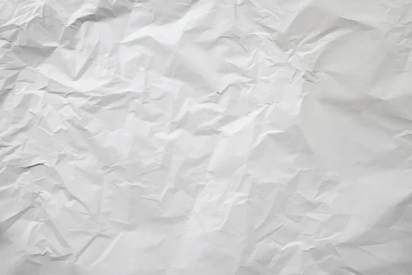 Vieux Papier Froissé Blanc Texture Fond Espace Pour Tex — Photo