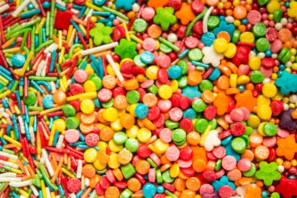 Beaucoup de bonbons colorés — Photo