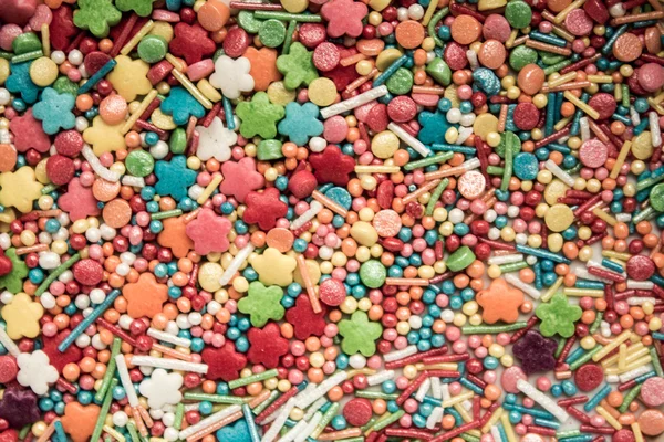 Many colored candies — Stock Photo, Image