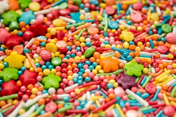 Beaucoup de bonbons colorés — Photo