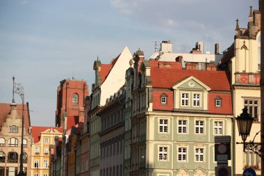 Polonya şehrinin mimarisi