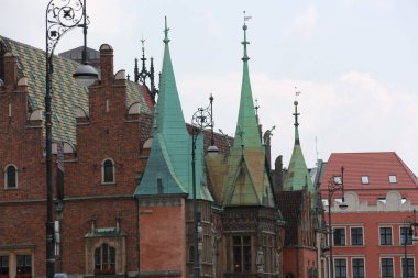 Polonya şehrinin mimarisi