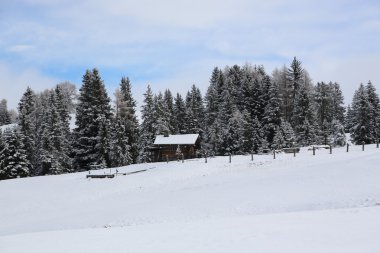 alpe di siusi haritasında Chalets