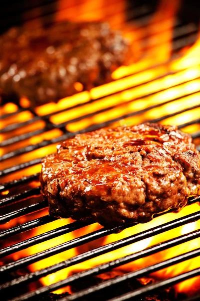 Gegrillte Burger — Stockfoto