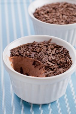 Chocolate Pudding Pots clipart