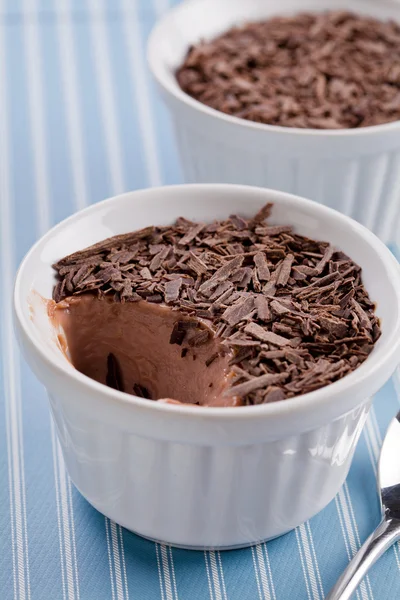 Chocolate Pudding Dessert — Stock Photo, Image