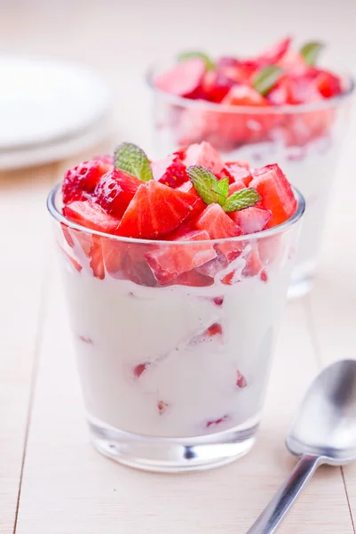 Yogurt — Foto Stock