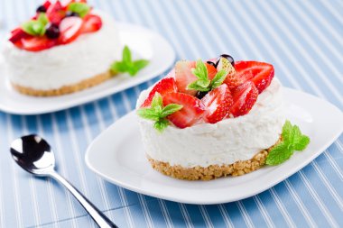 Çilekli cheesecake