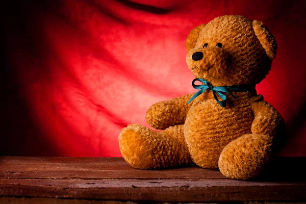 Xmas Teddybjørn – stockfoto