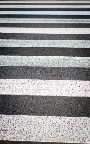 Zebra traffic walk way in the city Stock Photo