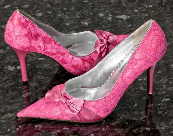 ピンク色のポンプ ライター シュピッツェ シュピッツェ ロイヤリティフリーのストック写真