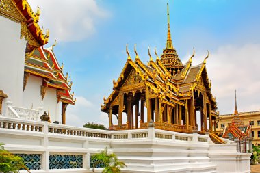 Tayland, Bangkok, Wat Phra Kaew, Kraliyet grand palace