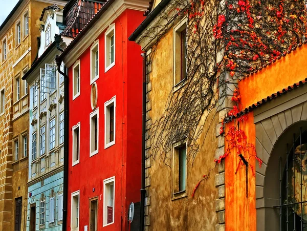 Old streets in Prague — Stock Photo, Image