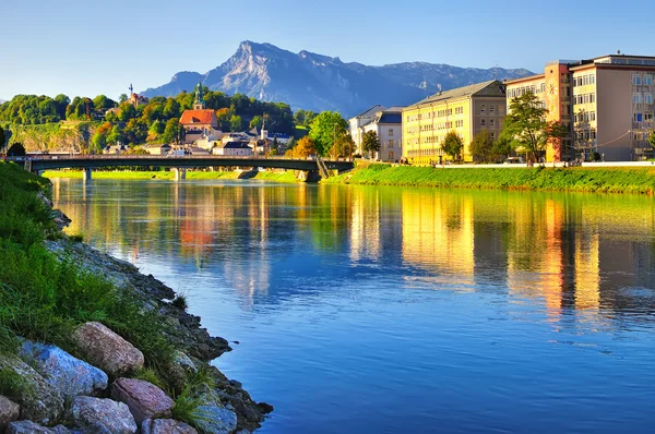 Panorama Salzburg in Austria — Stock Photo, Image