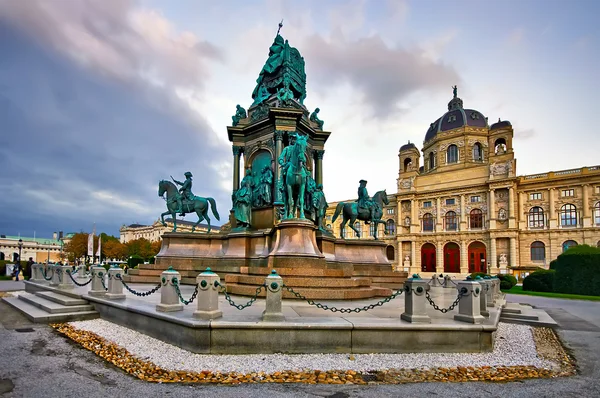 Praça Maria Teresa na Áustria — Fotografia de Stock