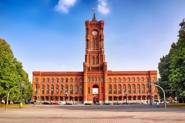 Municipio rosso di Berlino — Foto Stock