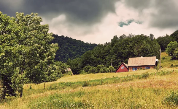 Forest House in the mountains — Stock Photo, Image