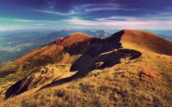 Panorama of the Carpathian Mountains — Stock Photo, Image