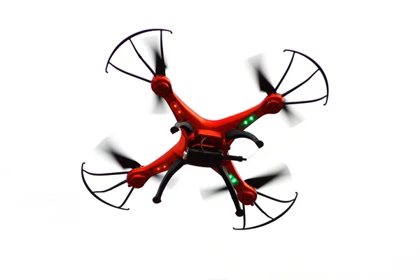 Drone volant avec caméra montée — Photo