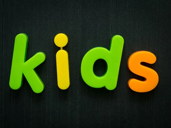 Kids fridge magnets — Stock Photo, Image
