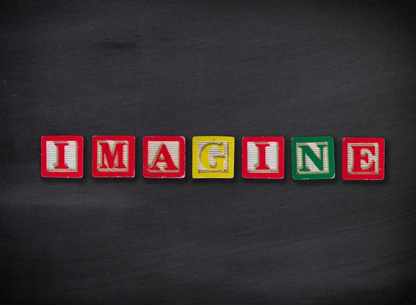 Imagine conceito — Fotografia de Stock