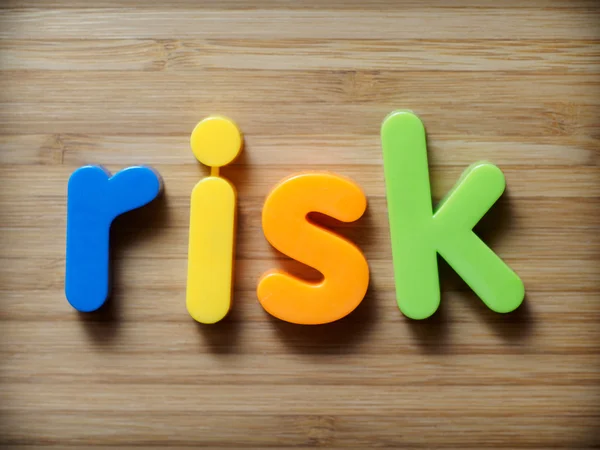 Risk koncept — Stockfoto