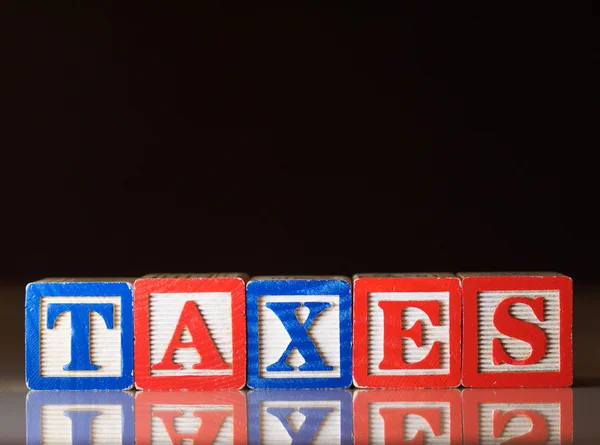 Taxes concept — Stock Photo, Image