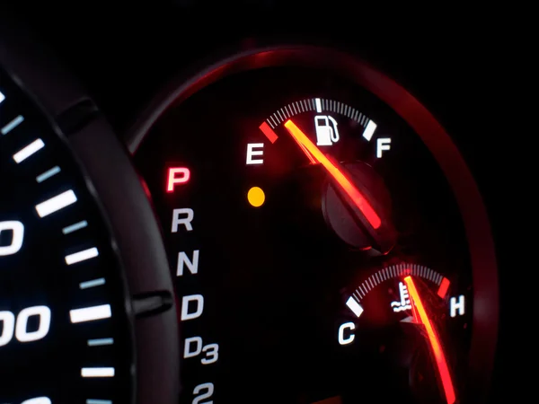 Out of gas, empty — Stock Photo, Image