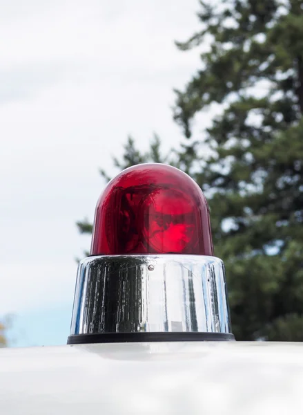 Red emergency light — Stock Photo, Image