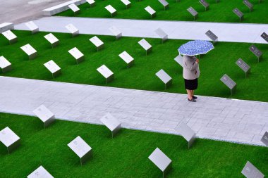 Memorial ölü madenciler için.