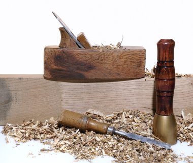 Ahşap araçlar Close-Up