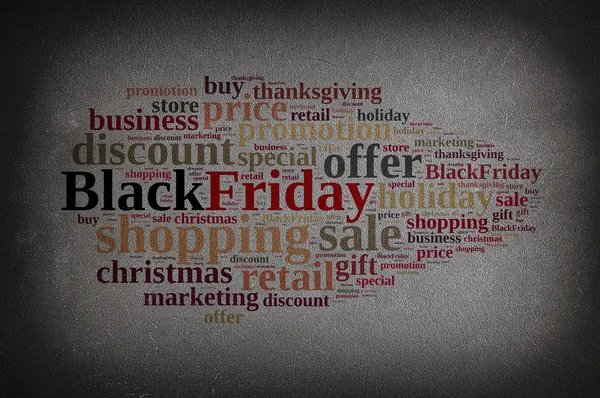 Illustration Black Friday. — Stock Photo, Image