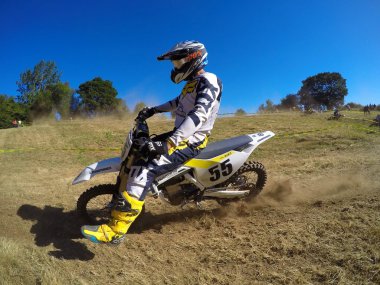Motocross Sariego, İspanya.