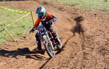 Motocross Sariego, İspanya.