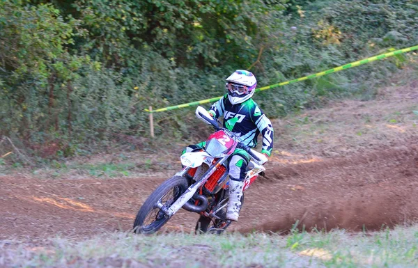 Motocross w Sariego, Hiszpania. — Zdjęcie stockowe