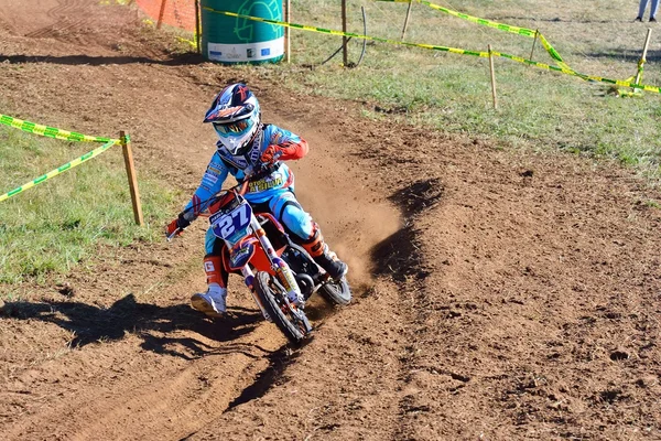 Motocross i Sariego, Spanien. — Stockfoto