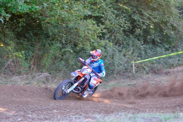 Motocross w Sariego, Hiszpania. — Zdjęcie stockowe