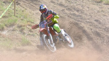 Motocross Sariego, İspanya.