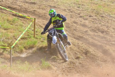 Motocross Sariego, İspanya.