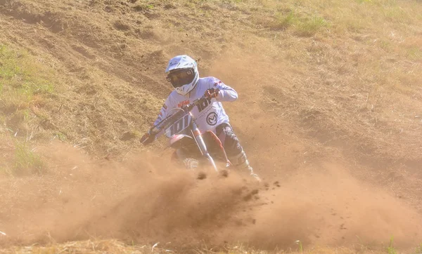 Motocross v Sariego, Španělsko. — Stock fotografie