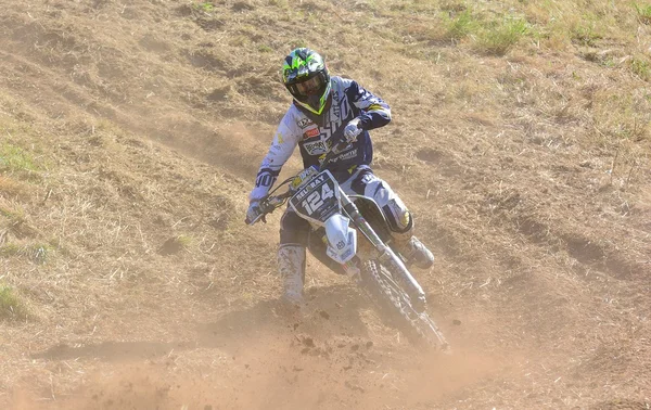 Motocross em Sariego, Espanha . — Fotografia de Stock