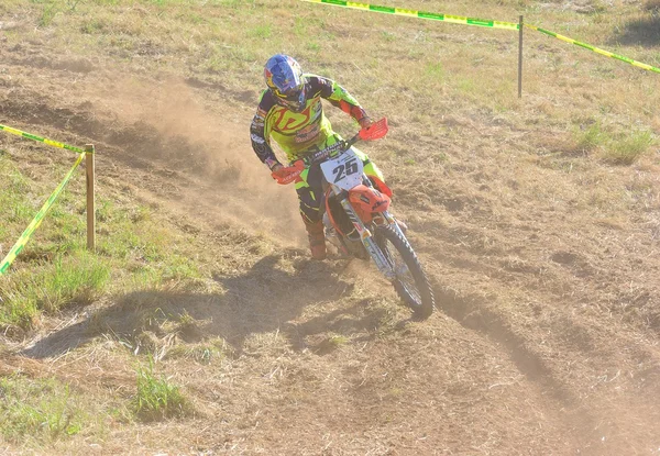 Motorcross in Sariego, Spanje. — Stockfoto