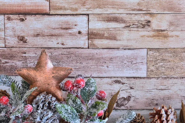 Decoratieve Kerstster — Stockfoto