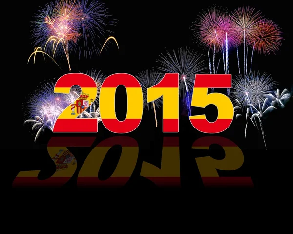 Spain, New year 2015. — Stock Photo, Image