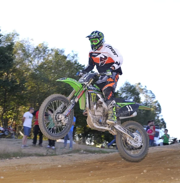 Motocross em Nava, Astúrias, Espanha — Fotografia de Stock