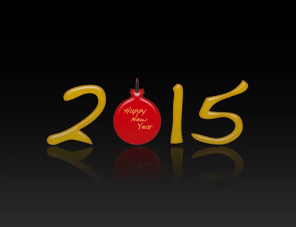 Happy New Year 2015. — Stock Photo, Image