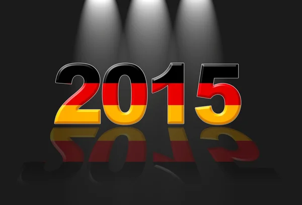 Germany, New year 2015. — Stock Photo, Image