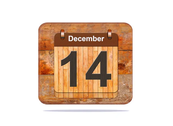 14 dicembre . — Foto Stock